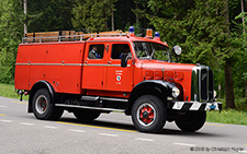 2DM | SG 1770 | Saurer  |  Feuerwehr St. Gallen, built 1963 | VOLKETSWIL 16.05.2015