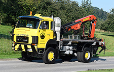 D 330BF 4x4 | SG 27127U | Saurer  |  Garage Hobi, Saurer Service, Sargans, built 1983 | SURSEE 31.08.2019