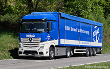Actros 2542 | ZH 176196 | Mercedes-Benz  |  KIBAG | LUFINGEN 23.04.2020