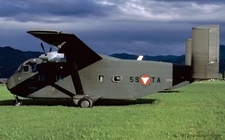 Short Skyvan 3M | 5S-TA | Austrian Air Force | ZELTWEG (LOXZ/---) 19.06.1997