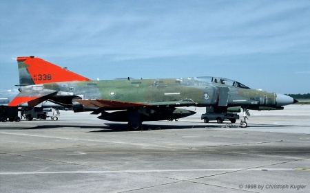 McDonnell Douglas QF-4E Phantom II | 66-0338 | US Air Force | TYNDALL AFB (KPAM/PAM) 23.10.1998