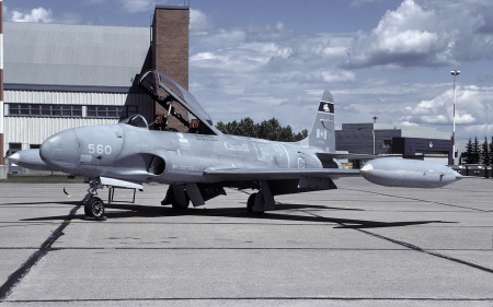 Lockheed CT-133 Silver Star | 133560 | Royal Canadian Air Force | CFB COLD LAKE (CYOD/YOD) 06.06.2001