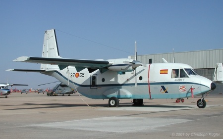 CASA 212-200 | TR.12D-81 | Spanish Air Force | MURCIA - SAN JAVIER (LELC/MSV) 25.09.2001