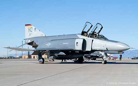McDonnell Douglas F-4F Phantom II | 72-1163 | US Air Force | HOLLOMAN AFB (KHMN/HMN) 19.09.2002