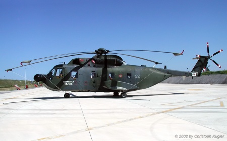 Sikorsky HH-3F Pelican | MM80991 | Italian Air Force | AMENDOLA (LIBA/---) 18.05.2002