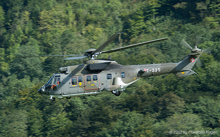 Eurocopter AS532 UL Cougar | T-335 | Swiss Air Force | ALPNACH (LSMA/---) 27.09.2002