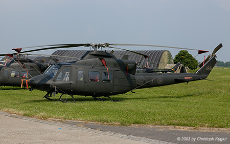 Bell 412HP | 165 | Royal Norwegian Air Force  |  720 skv | LIEGE / BIERSET (EBLG/LGG) 30.05.2003