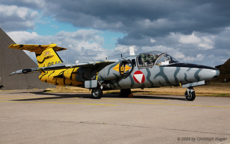 SAAB 105Oe | 1116 | Austrian Air Force | EGGEBEK (ETME/---) 22.08.2003