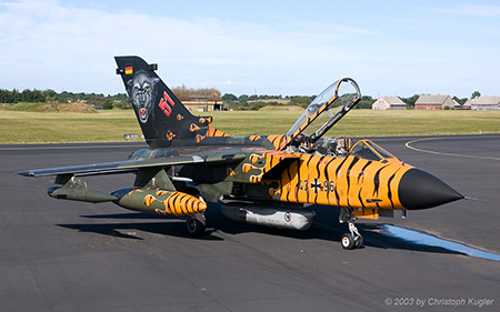 Panavia Tornado IDS | 4396 | German Air Force  |  NATO Tiger Meet 2003 c/s | SCHLESWIG-JAGEL (ETNS/---) 25.08.2003