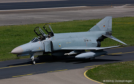 McDonnell Douglas F-4F Phantom II | 3848 | German Air Force | NEUBURG A.D.DONAU (ETSN/---) 05.05.2003