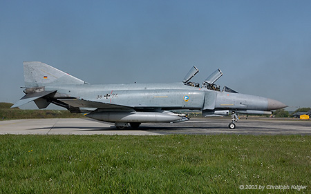 McDonnell Douglas F-4F Phantom II | 3874 | German Air Force | NEUBURG A.D.DONAU (ETSN/---) 05.05.2003