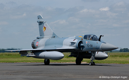 Dassault Mirage 2000C | 99 | French Air Force  |  12-YHS with EC 01.012 | CAMBRAI EPINOY (LFQI/---) 05.06.2003