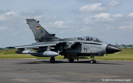 Panavia Tornado ECR | 4655 | German Air Force  |  JBG 32 | CAMBRAI EPINOY (LFQI/---) 05.06.2003