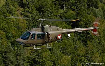 Agusta-Bell 206A JetRanger | 3C-JE | Austrian Air Force | HOCHFILZEN (----/---) 04.09.2003