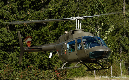 Agusta-Bell 206A JetRanger | 3C-JJ | Austrian Air Force | HOCHFILZEN (----/---) 04.09.2003