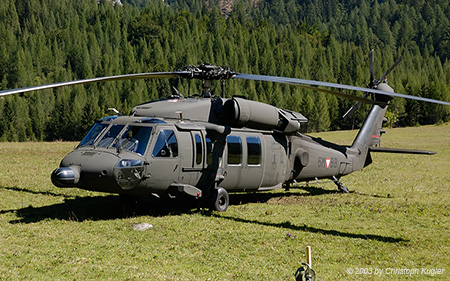 Sikorsky S.70A | 6M-BB | Austrian Air Force | HOCHFILZEN (----/---) 04.09.2003