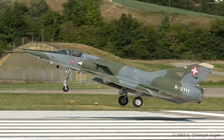 Dassault Mirage III RS | R-2111 | Swiss Air Force | D&UUML;BENDORF (LSMD/---) 26.08.2003