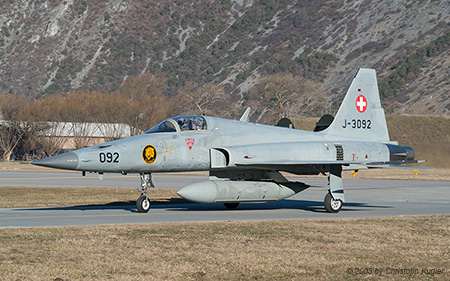 Northrop F-5E Tiger II | J-3092 | Swiss Air Force | TURTMANN (LSMJ/---) 10.03.2003