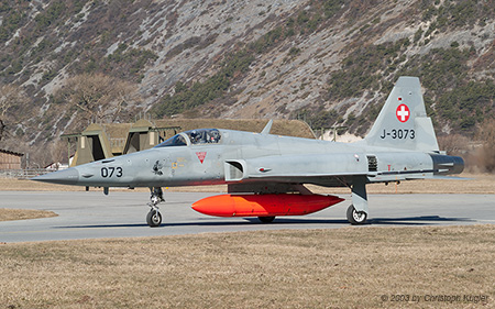 Northrop F-5E Tiger II | J-3073 | Swiss Air Force | TURTMANN (LSMJ/---) 10.03.2003