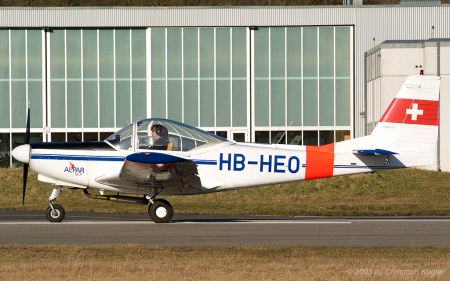 FFA AS-202 Bravo | HB-HEO | private | BERN - BELPMOOS (LSZB/BRN) 09.03.2003
