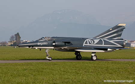 Dassault Mirage III RS | R-2110 | Swiss Air Force  |  Special white c/s | BUOCHS (LSZC/BXO) 27.03.2003