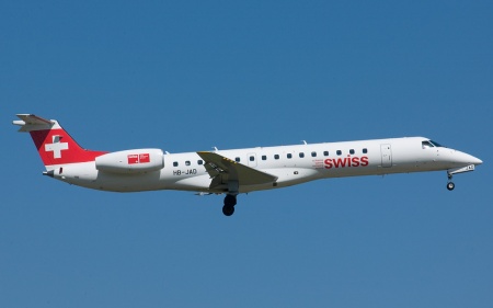 Embraer ERJ-145LU | HB-JAD | Swiss International Air Lines | Z&UUML;RICH (LSZH/ZRH) 14.04.2003
