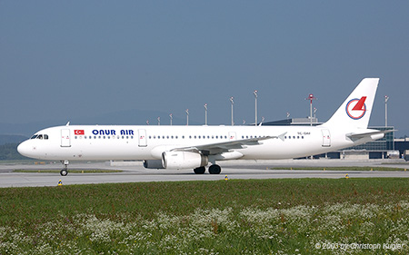 Airbus A321-231 | TC-OAF | Onur Air | Z&UUML;RICH (LSZH/ZRH) 02.08.2003