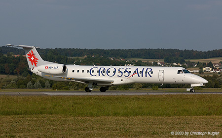 Embraer ERJ-145LU | HB-JAF | Crossair | Z&UUML;RICH (LSZH/ZRH) 13.08.2003