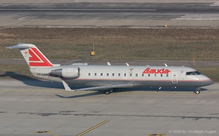 Bombardier CRJ 100LR | OE-LRF | Lauda Air | Z&UUML;RICH (LSZH/ZRH) 26.12.2003