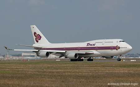Boeing 747-4D7 | HS-TGF | Thai Airways International | FRANKFURT (EDDF/FRA) 07.08.2004