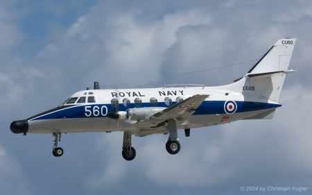 Handley Page Jetstream T.2 | XX481 | Royal Navy | MALTA / LUQA (LMML/MLA) 24.09.2004