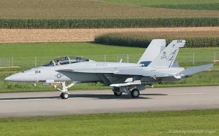Boeing F/A-18F Super Hornet | 166613 | US Navy | PAYERNE (LSMP/---) 02.09.2004