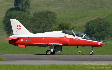 BAe Hawk T.66 | U-1268 | Swiss Air Force | BUOCHS (LSZC/BXO) 30.06.2004