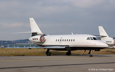 Dassault Falcon 2000 | N659FM | untitled | Z&UUML;RICH (LSZH/ZRH) 22.01.2004