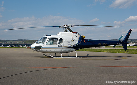 Aerospatiale AS350 B Ecureuil | HB-ZFA | untitled (Lions Air) | Z&UUML;RICH (LSZH/ZRH) 24.04.2004