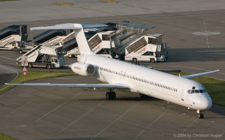 McDonnell Douglas MD-83 | HB-IUG | untitled | Z&UUML;RICH (LSZH/ZRH) 15.05.2004