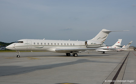Bombardier BD.700 Global Express | HZ-AFA | untitled | Z&UUML;RICH (LSZH/ZRH) 15.05.2004