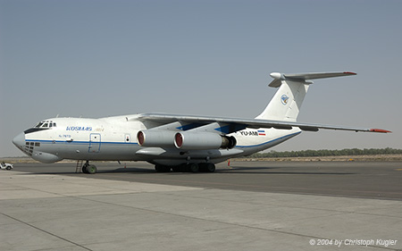 Ilyushin IL-76TD | YU-AMI | Kosmas Air | SHARJAH (OMSJ/SHJ) 10.10.2004