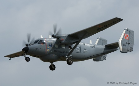 Antonov An 28 | 1114 | Polish Navy | FAIRFORD (EGVA/FFD) 18.07.2005