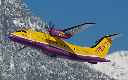 Dornier 328-110 | OE-GBB | Welcome Air | INNSBRUCK-KRANEBITTEN (LOWI/INN) 05.02.2005