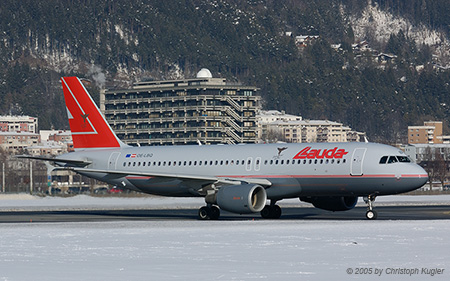 Airbus A320-214 | OE-LBQ | Lauda Air | INNSBRUCK-KRANEBITTEN (LOWI/INN) 05.02.2005