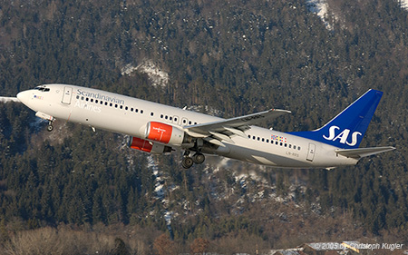 Boeing 737-883 | LN-RRS | SAS Scandinavian Airlines System | INNSBRUCK-KRANEBITTEN (LOWI/INN) 05.02.2005
