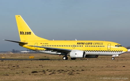 Boeing 737-75B | D-AGES | Hapag-Lloyd Express | SALZBURG (LOWS/SZG) 15.01.2005