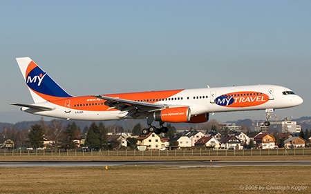 Boeing 757-225 | G-RJGR | MyTravel Airways | SALZBURG (LOWS/SZG) 15.01.2005