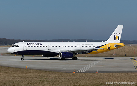 Airbus A321-231 | G-OZBE | Monarch Airlines | GENEVA (LSGG/GVA) 19.03.2005