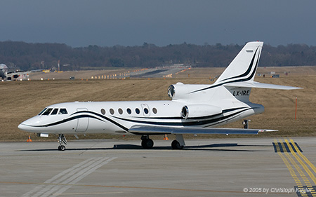 Dassault Falcon 50EX | LX-IRE |  (Global Jet Luxembourg) | GENEVA (LSGG/GVA) 19.03.2005