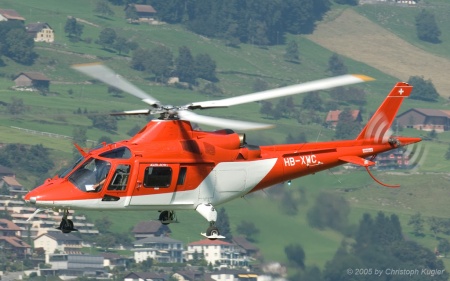 Agusta A109K2 | HB-XWC | Federal Office of Civil Aviation (Switzerland) | BUOCHS (LSZC/BXO) 31.08.2005