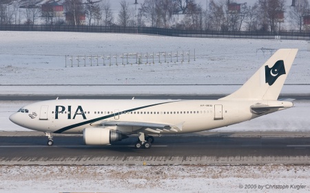 Airbus A310-308 | AP-BEQ | PIA Pakistan International Airlines | Z&UUML;RICH (LSZH/ZRH) 30.01.2005