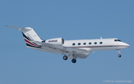 Gulfstream IV | N499QS | untitled (Netjets Aviation) | Z&UUML;RICH (LSZH/ZRH) 30.01.2005