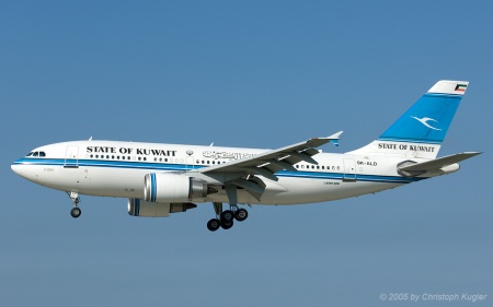 Airbus A310-308 | 9K-ALD | Government of Kuwait | Z&UUML;RICH (LSZH/ZRH) 01.08.2005